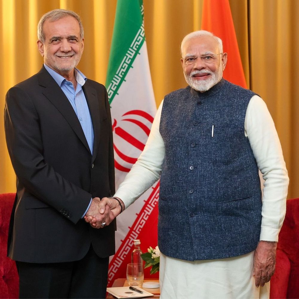 पीएम मोदी ने ईरानी राष्ट्रपति से बातचीत की:मिडिल ईस्ट में हमलों की निंदा की, कहा- समुद्री रास्तों का खुला रहना बहुत जरूरी