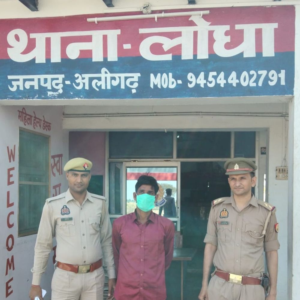 अलीगढ़ में गाली-गलौज पूछने पर भड़की हिंसा:लोधा में दो भाइयों पर हमला, एक आरोपी जेल