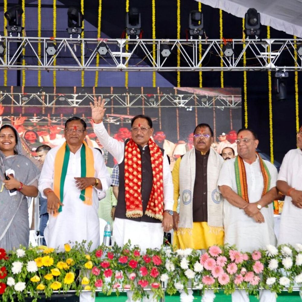 CM बोले- अफीम की खेती कार्रवाई जारी रहेगी:सूरजपुर में 185 करोड़ रुपए के विकास कार्यों का लोकार्पण और भूमिपूजन किया