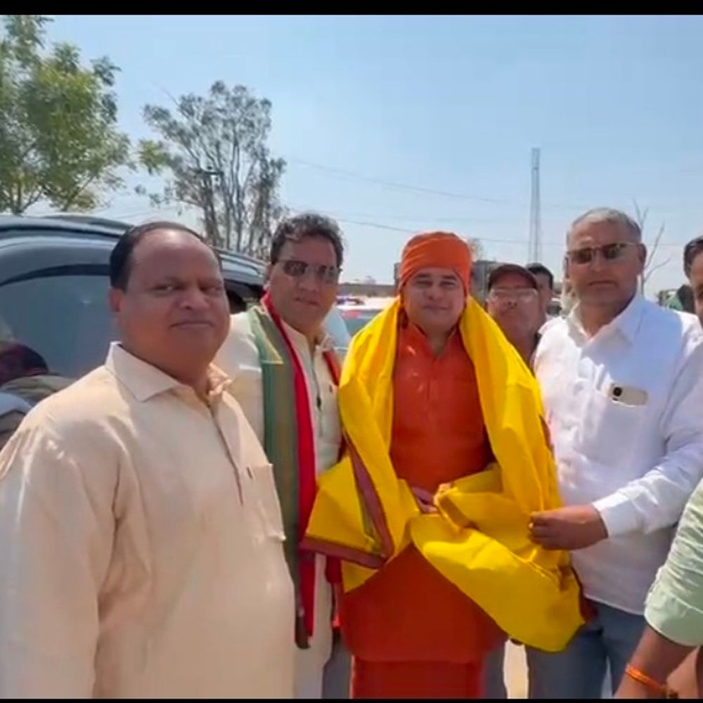 बृज नगर में विधायक बालकनाथ का स्वागत:  गिर्राज महाराज की परिक्रमा के लिए हुए रवाना – Deeg News