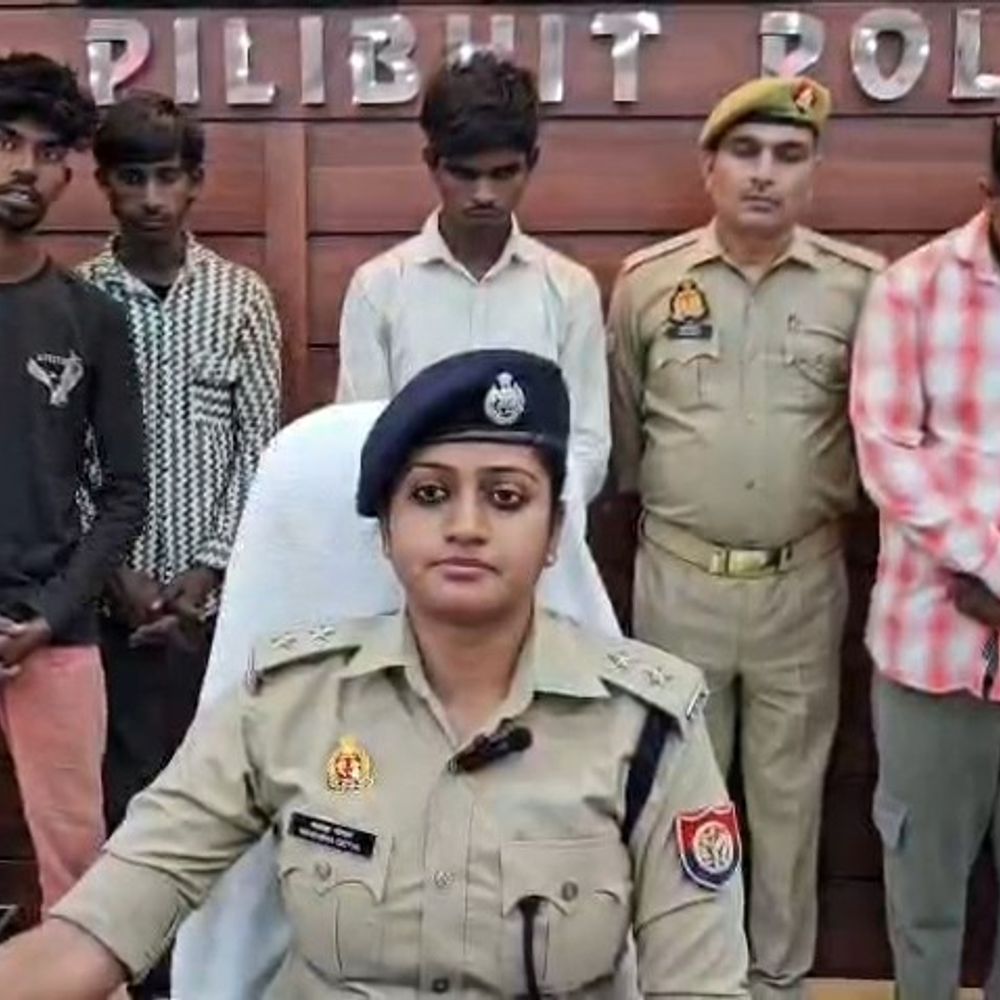 जहानाबाद में बाइक लूट गिरोह का पर्दाफाश:पूर्व चेयरमैन के भतीजे सहित चार आरोपी गिरफ्तार, सुनसान इलाकों में लोगों को बनाते थे निशाना