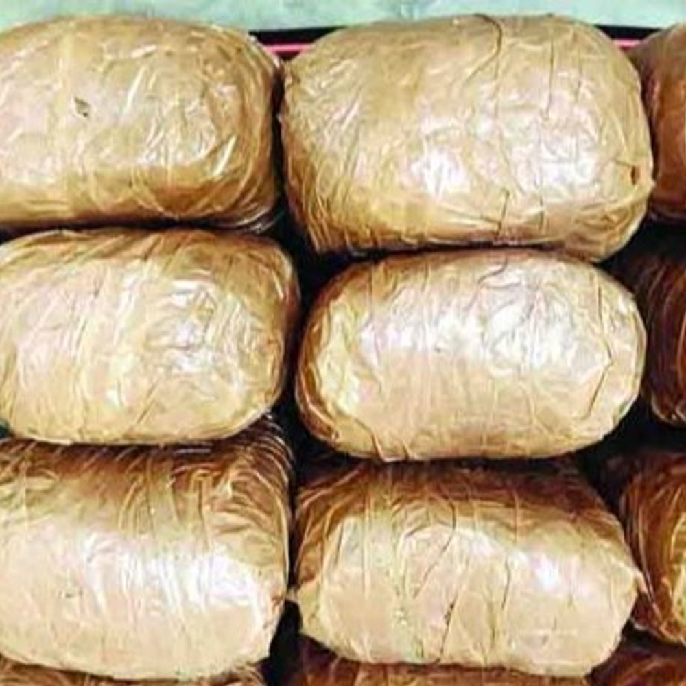 हटिया एलटीटी एक्सप्रेस में 6 लाख का गांजा पकड़ाया:  लावारिश हालत में छोड़कर आरोपी फरार, रायगढ़ में रेलवे स्टेशन में गांजे से भरा बैग उतारा गया – Raigarh News