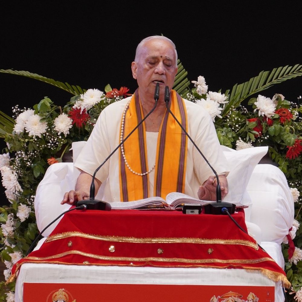 कानपुर विश्वविद्यालय में हनुमान कथा का आयोजन:संत विजय कौशल महाराज दे रहे जीवन उपयोगी संदेश, 29 मार्च तक चलेगा