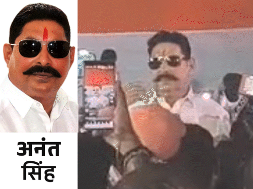 4 महीने बाद जेल से बाहर आए अनंत सिंह:बोले- मैं 4Km दूर खड़ा था, मुझे दुलारचंद हत्याकांड में मुझे फंसाया गया; समर्थकों ने की आतिशबाजी