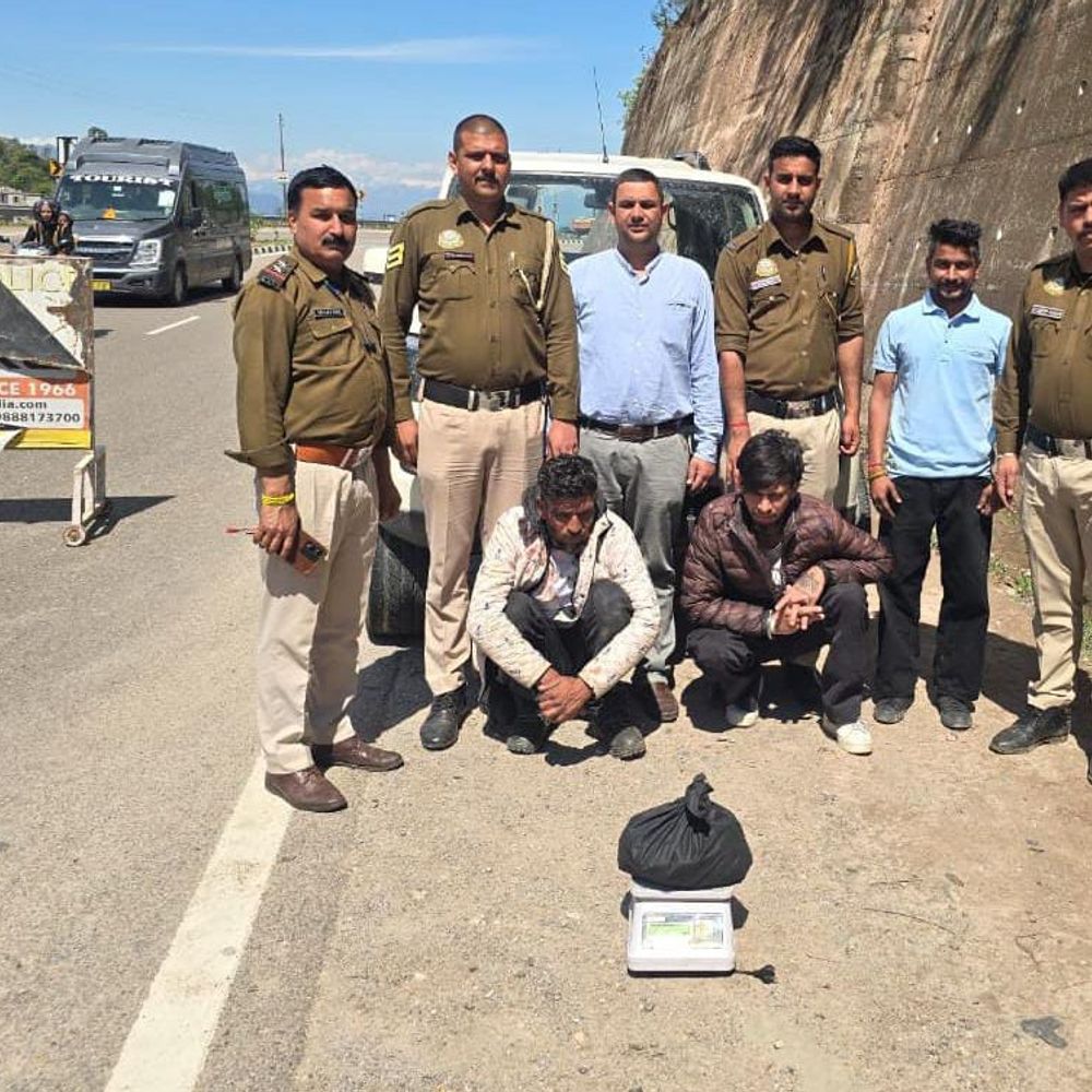 सुंदरनगर में 2.8 किलो चरस सहित दो गिरफ्तार:  एक हिमाचल और पंजाब का रहने वाला, नशे के खिलाफ अभियान में पुलिस की कार्रवाई – Mandi (Himachal Pradesh) News