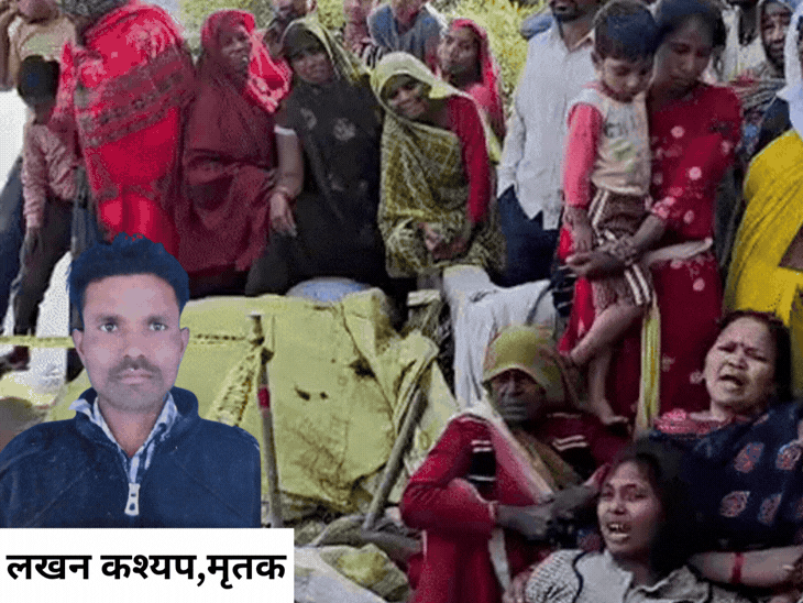 फर्रुखाबाद में सोते समय युवक की गला रेतकर निर्मम हत्या:मोहम्मदाबाद में चारपाई पर मिला लहूलुहान शव