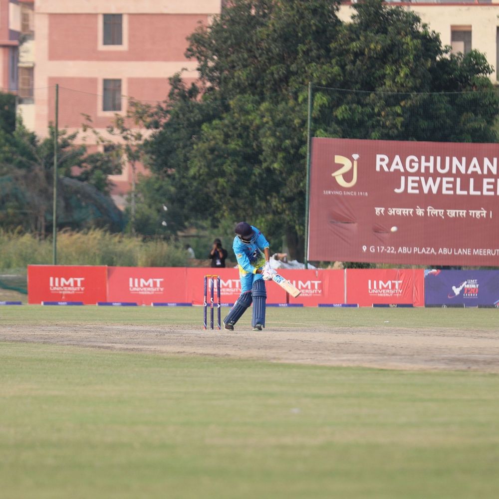 क्रिक गिरी चैंप्स कंकरखेड़ा ने 3 रन से जीता मैच:वियान जट राणा ने बनाए 119 रन, सत्यम संघु ने लिए अहम विकेट