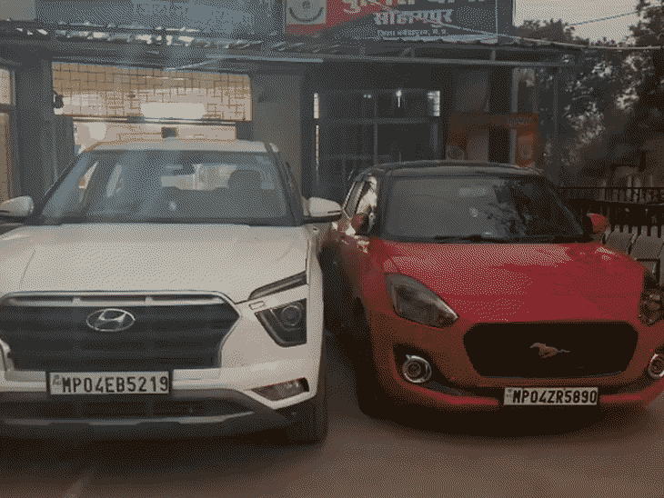 नर्मदापुरम में फिल्मी स्टाइल में किशोरी का अपहरण:पुलिस को गुमराह करने दूसरी कार में बैठाया, पहली कार को दूसरी दिशा में भेजा