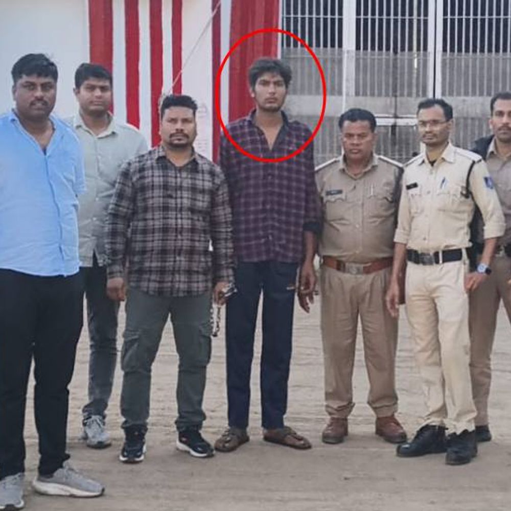 बिल्डर को धमकी मामले में जेल से शूटर गिरफ्तार:अशोक नगर की जेल में बंद था, लॉरेंस बिश्नोई गैंग के अकाउंट में पेसा ट्रांसफर करने के सबूत