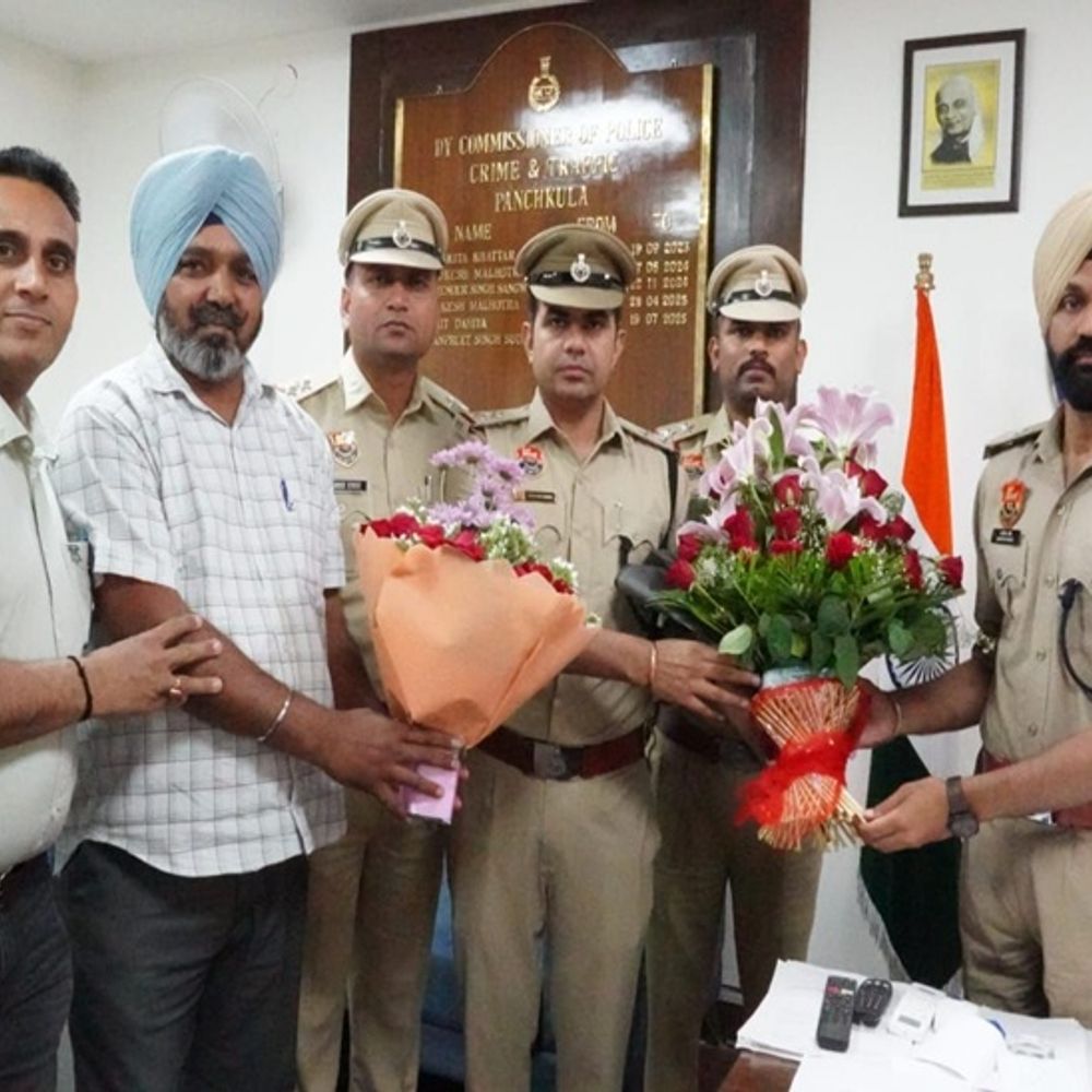 पंचकूला डीसीपी क्राइम का IPS अमरिंदर सिंह ने संभाला चार्ज:  पहले यमुनानगर ASP रहे, साइबर अपराध-नशा तस्करी और ट्रैफिक व्यवस्था पर रहेगा फोकस – Panchkula News