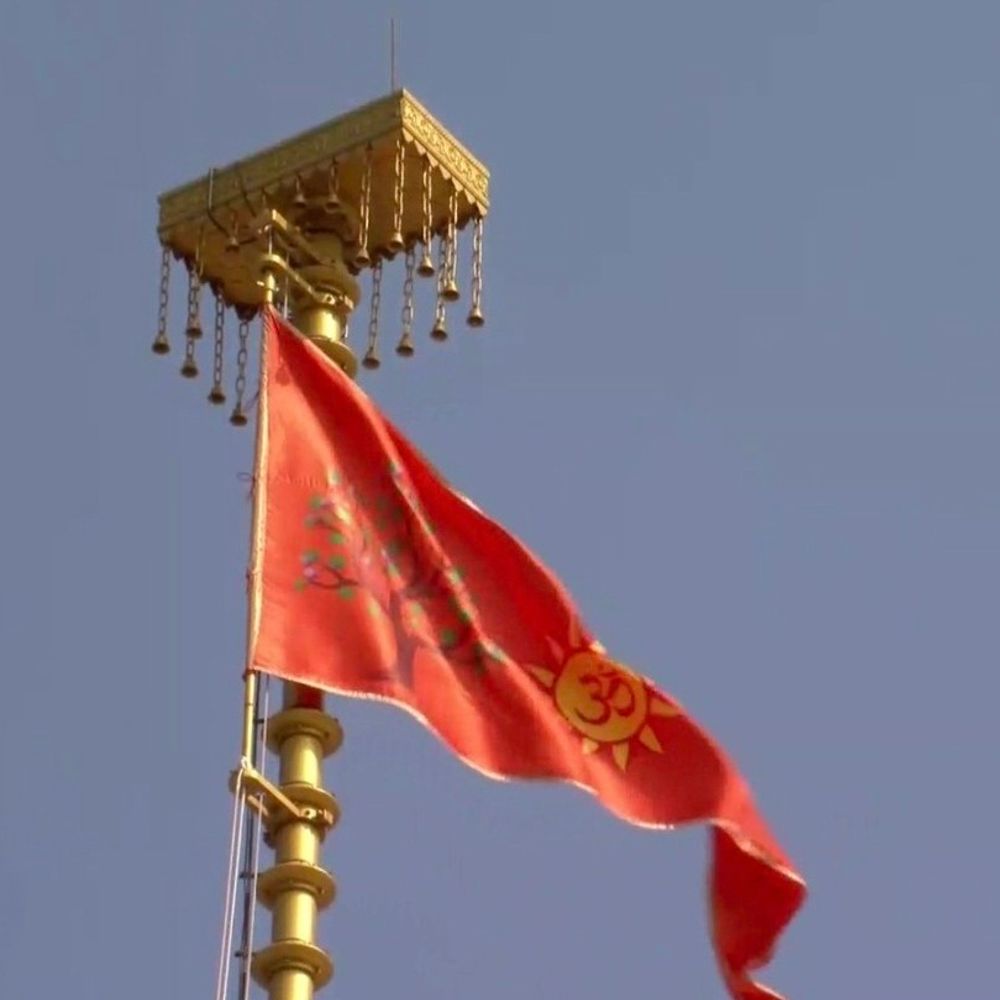 हरदोई में 80 फीट ऊंचा धर्म ध्वज फहराया जाएगा:मंगल गिरि आश्रम में रामनवमी पर होगा भव्य आयोजन