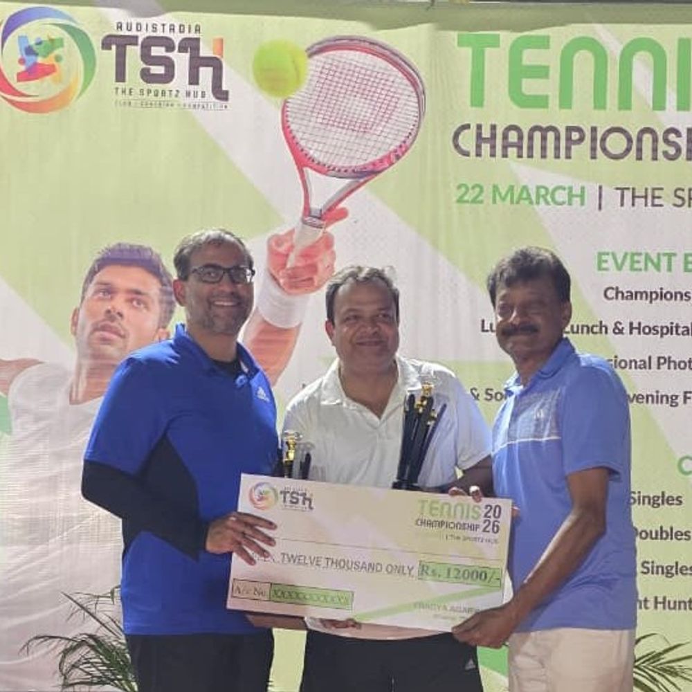 कानपुर में TSH सिग्नेचर टेनिस टूर्नामेंट:रोमांचक फाइनल में नितिन जशनानी को दी मात, विमन्यु अग्रवाल बने मेंस सिंगल्स चैंपियन