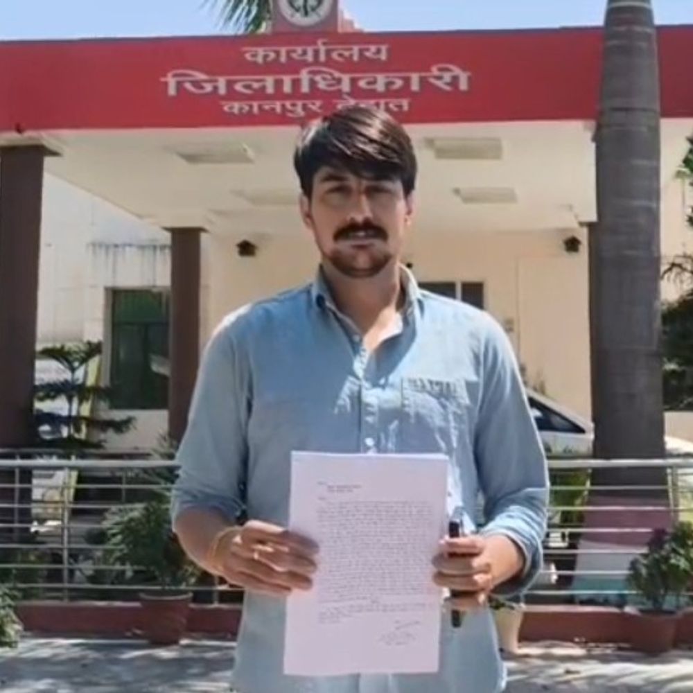 कानपुर देहात में जमीन कब्जाने का प्रयास, हिस्ट्रीशीटर पर आरोप:जांच रिपोर्ट पीड़ित के पक्ष में, आरोपी उखाड़े CCTV; कार्रवाई की मांग