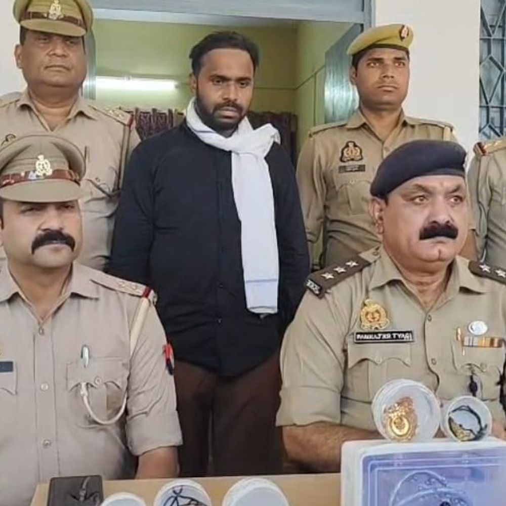 अमरोहा में किन्नर के घर चोरी का खुलासा, आरोपी गिरफ्तार:पुलिस ने 5 दिन में पूरा माल बरामद कर आरोपी को जेल भेजा