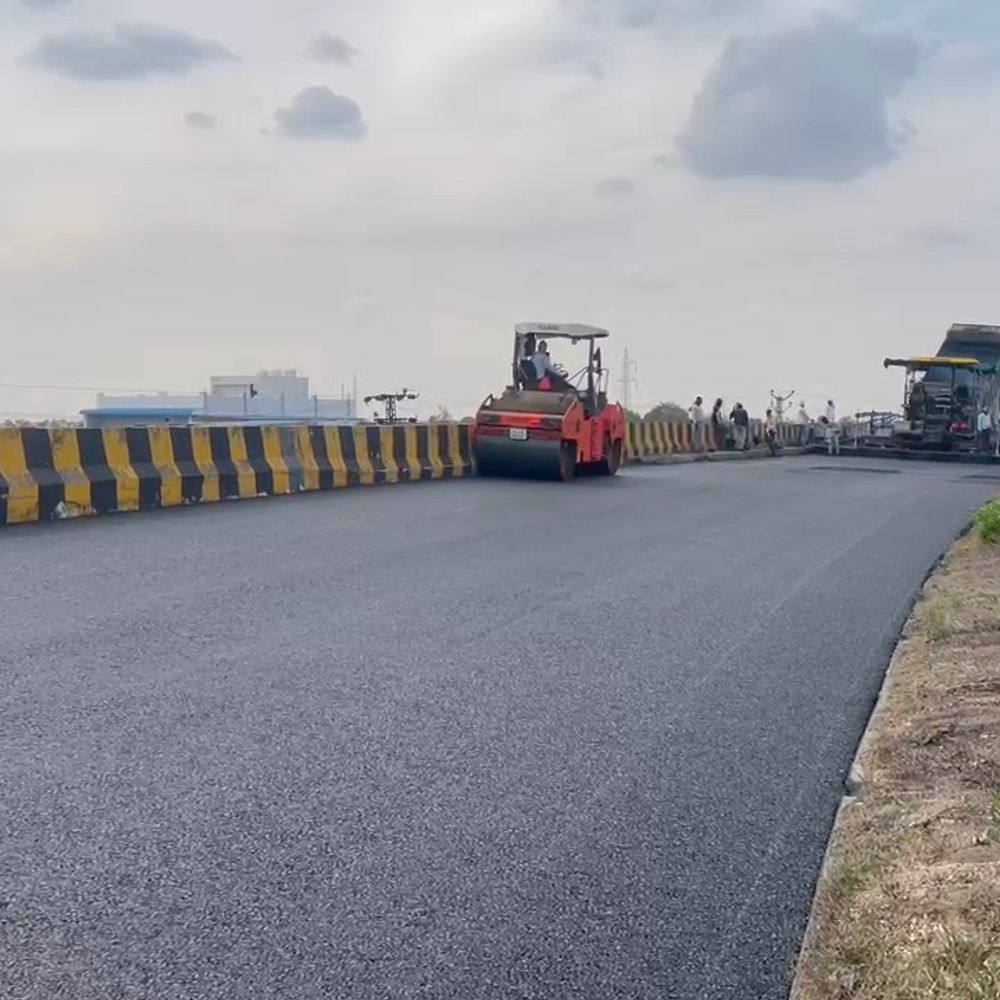 NH-27 पर मरम्मत कार्य तेज, पहली लेयर पूरी:  फाइनल डामर शुरू, 134 करोड़ से 104 किमी सड़क का कायाकल्प – Baran News