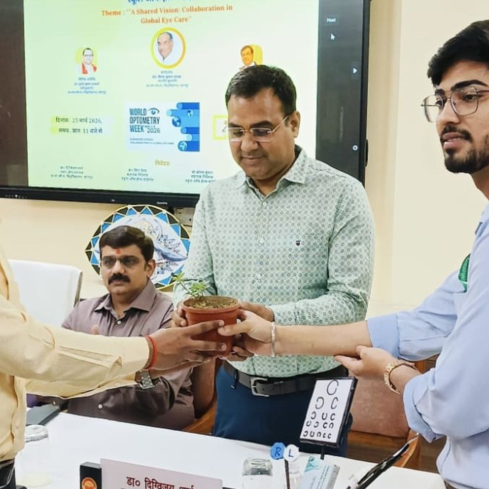 CSJMU में विश्व ऑप्टोमेट्री सप्ताह:छात्रों ने रील और रंगोली से दिया आंखों की सेहत का संदेश, विजेताओं को मिला सम्मान
