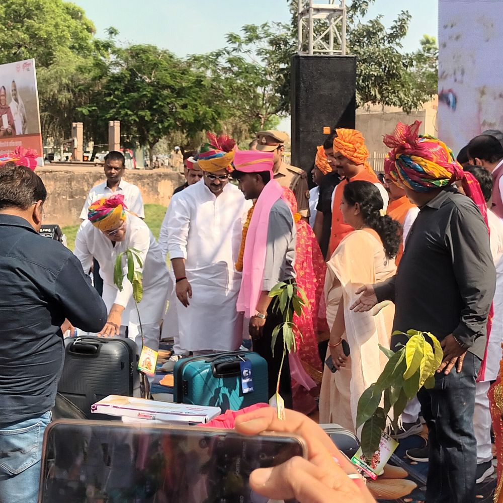 सामूहिक विवाह योजना में सहायता राशि दोगुनी:1881 जोड़ों का लक्ष्य, 1854 ने शादी की; बायोमेट्रिक पहचान भी हुई