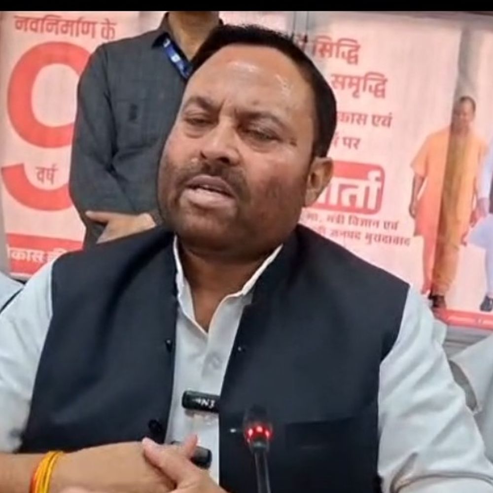 मंत्री अनिल कुमार बोले- 9 साल में यूपी दंगामुक्त:विकास और कानून व्यवस्था में ऐतिहासिक बदलाव