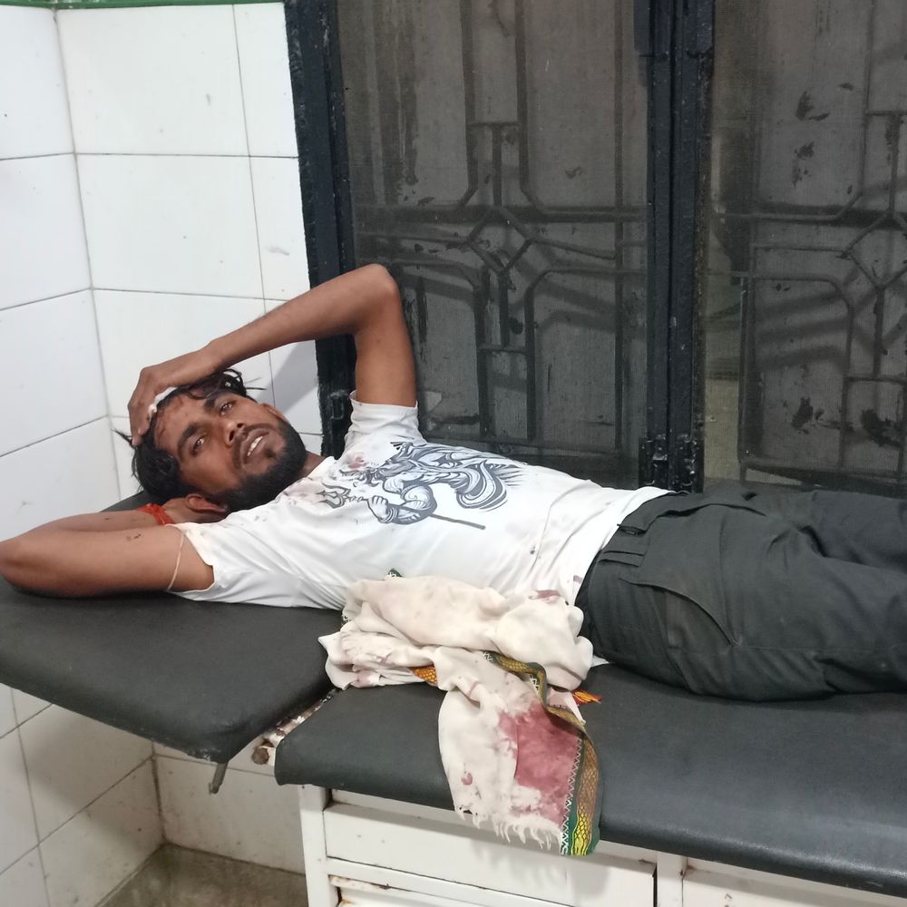 संभल में रास्ते के विवाद में मारपीट:2 महिला समेत 3 घायल, आरोपियों ने ट्रैक्टर तोड़ा; जांच जारी