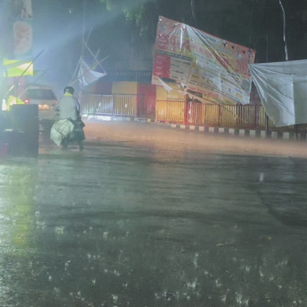 आंधी-तूफान और बारिश से बदला मौसम:किसानों की बढ़ी चिंता, आर्थिक नुकसान होने की आशंका