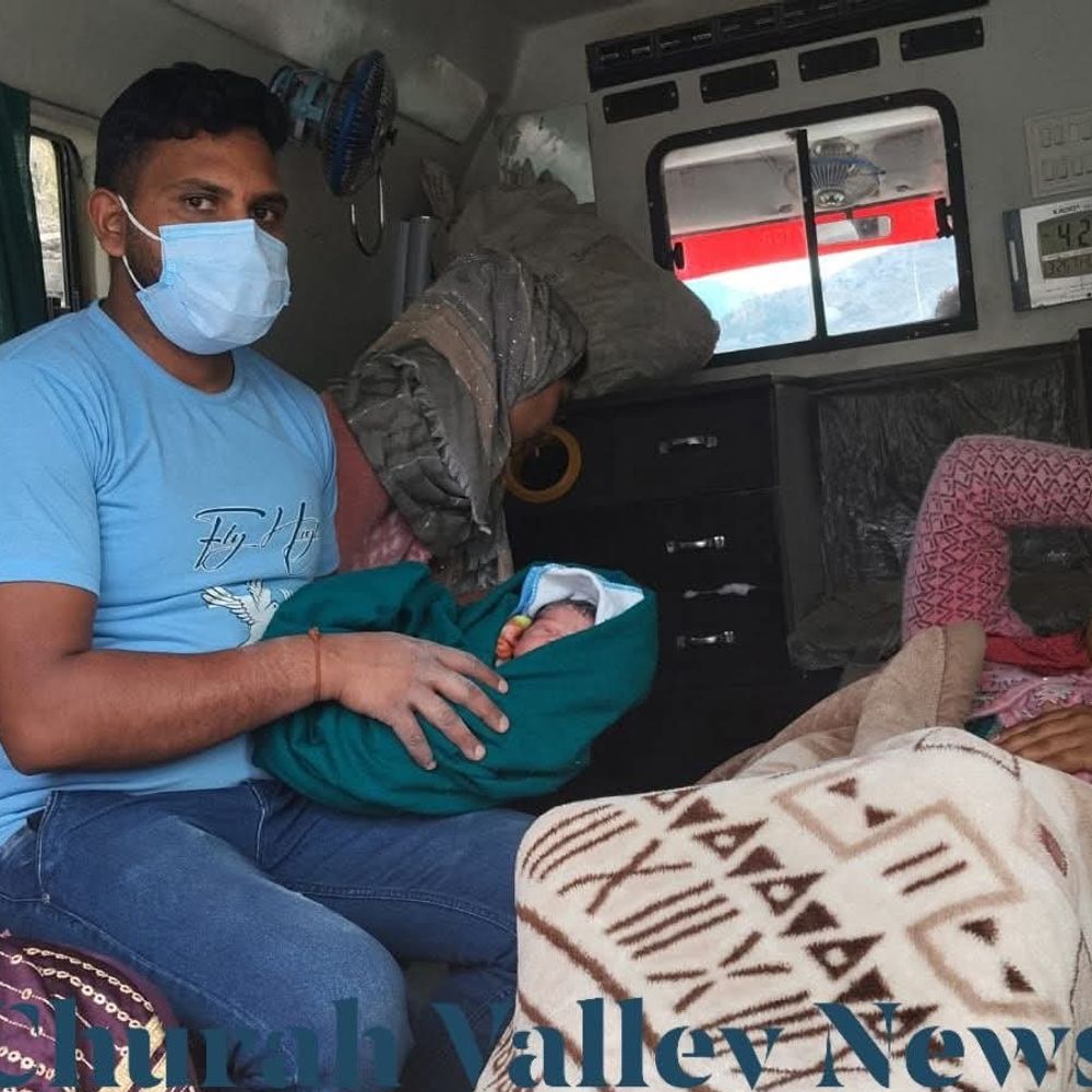 चंबा-तीसा मार्ग पर एंबुलेंस में महिला की डिलीवरी:  108 स्टाफ ने सूझबूझ से कराया सुरक्षित प्रसव, जच्चा-बच्चा की हालत स्थिर – Bharmour News