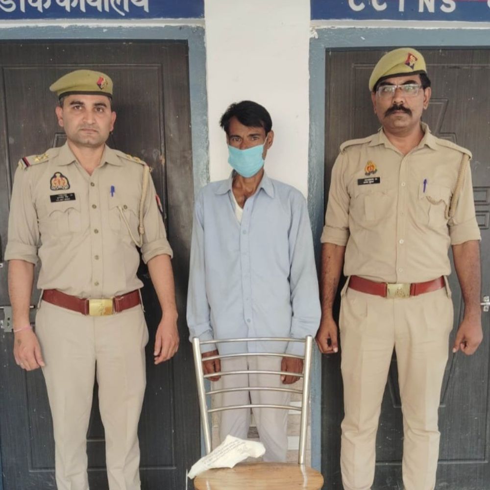 बागपत में भाभी की हत्या का आरोपी जेठ गिरफ्तार:जमीनी विवाद में मारी थीं 2 गोलियां, पति की 2 महीने पहले सड़क हादसे में हुई थी मौत