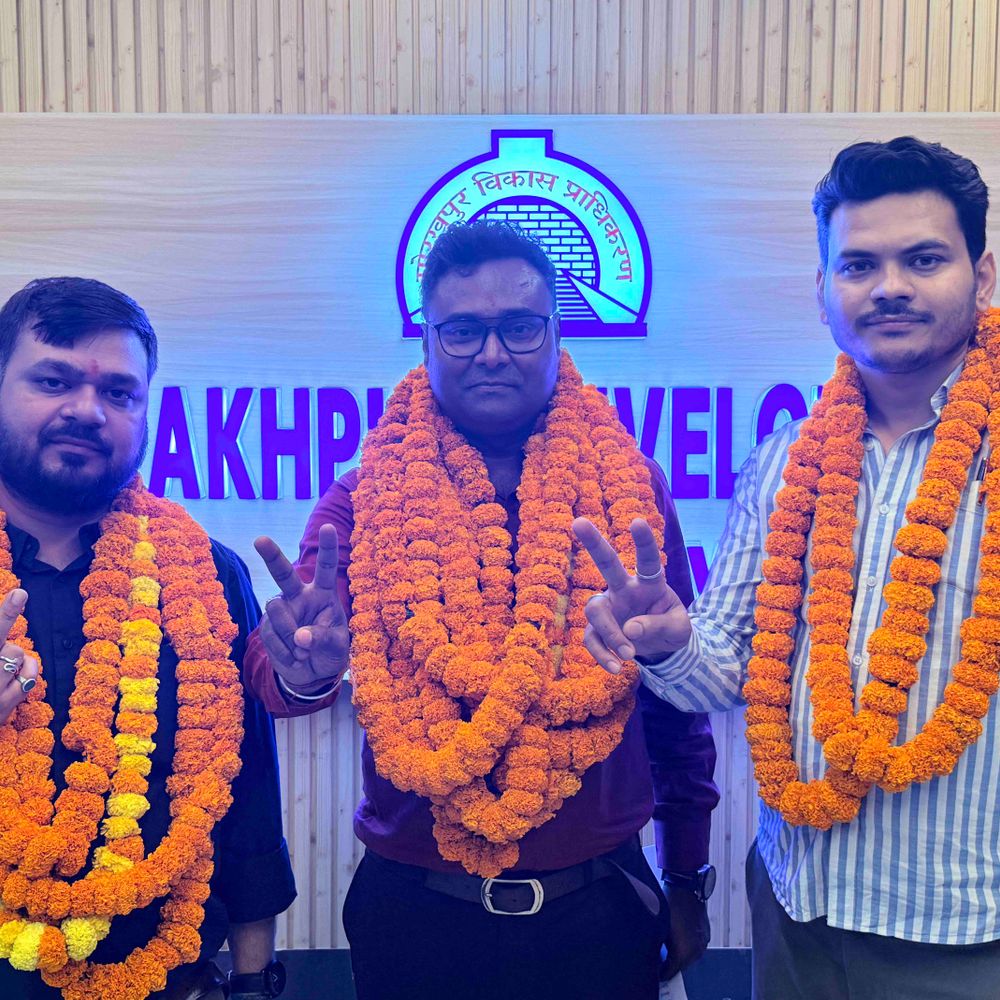 GDA कर्मचारी संघ के अध्यक्ष बने अभय कुमार:निर्मल सिंह चुने गए उपाध्यक्ष, निर्विरोध मंत्री बने पवन त्रिपाठी