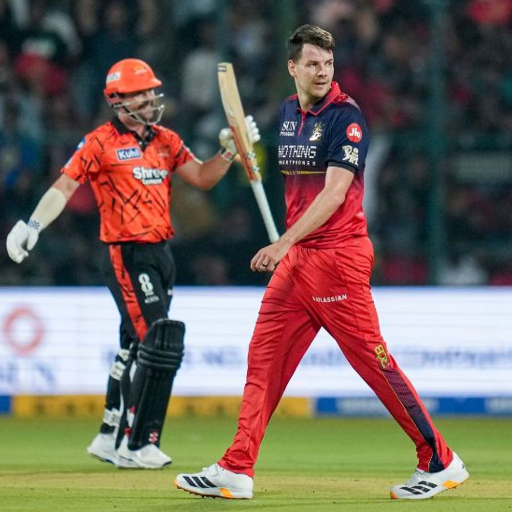 IPL का पहला मैच RCB vs SRH:ईशान और क्लासन ने फिफ्टी पार्टनरशिप की; डेब्यू मुकाबले में जैकब डफी को 3 विकेट