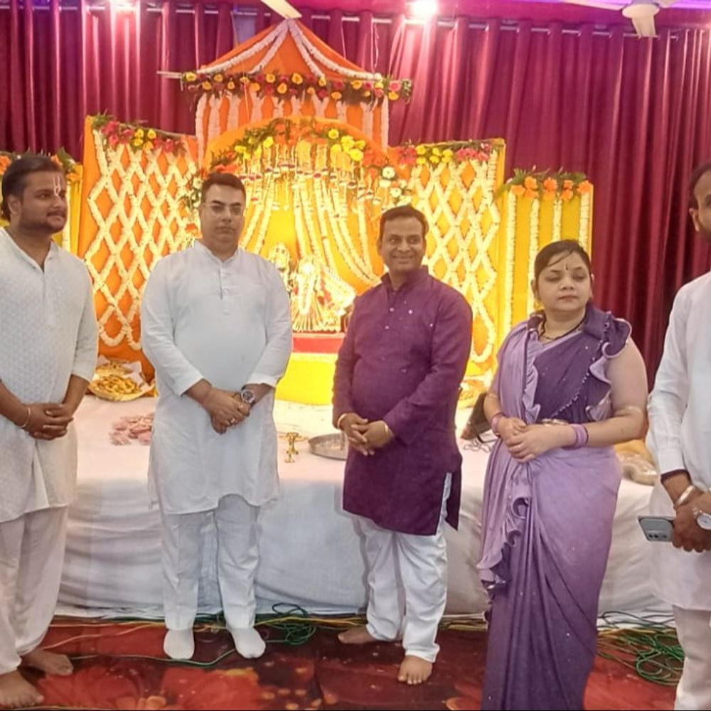 राधा गोविन्द शयन आरती परिकर ने मनाया राम जन्म महोत्सव:दिल्ली से आए रसिक गायकों ने बांधा समां , भजनों से गूंजा उत्सव परिसर