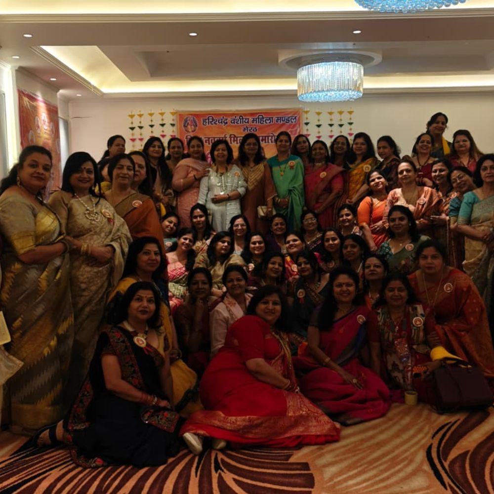 हरिश्चन्द्र वंशीय महिला मण्डल का नववर्ष व नवरात्रि मिलन समारोह:सांस्कृतिक प्रस्तुतियों ने बांधा समां , एकता व समरसता का दिया संदेश