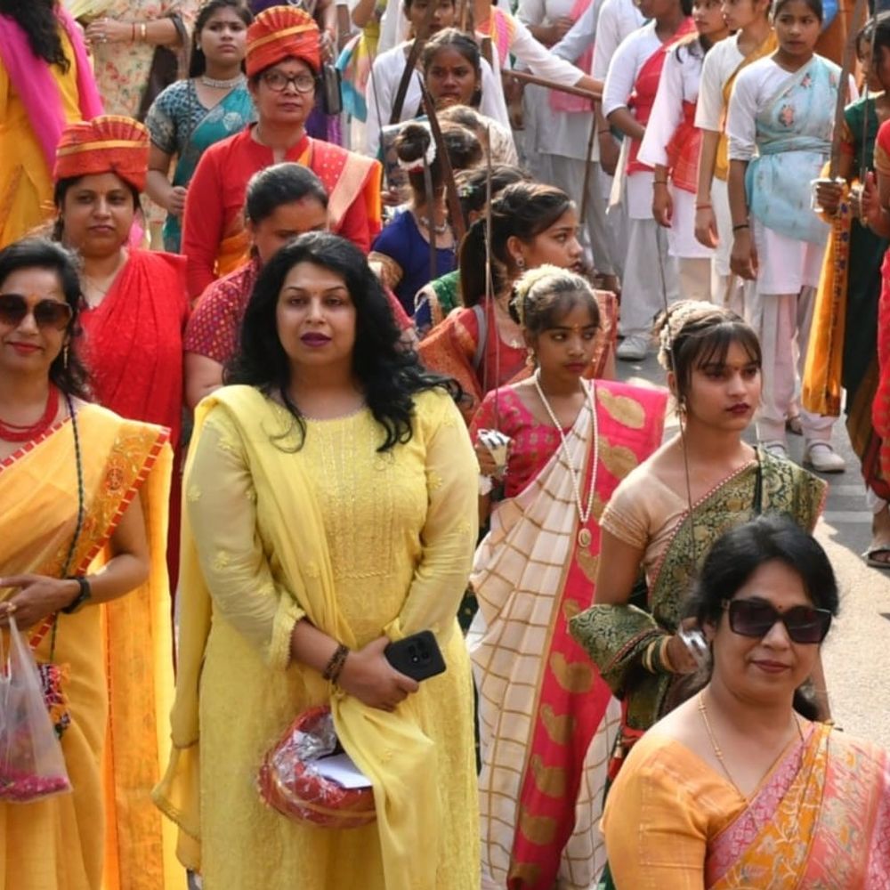 मुरादाबाद में हिंदू नववर्ष पर भव्य शोभा यात्रा:संस्कृति, शौर्य और नारी शक्ति का प्रदर्शन, उमड़ा जनसैलाब