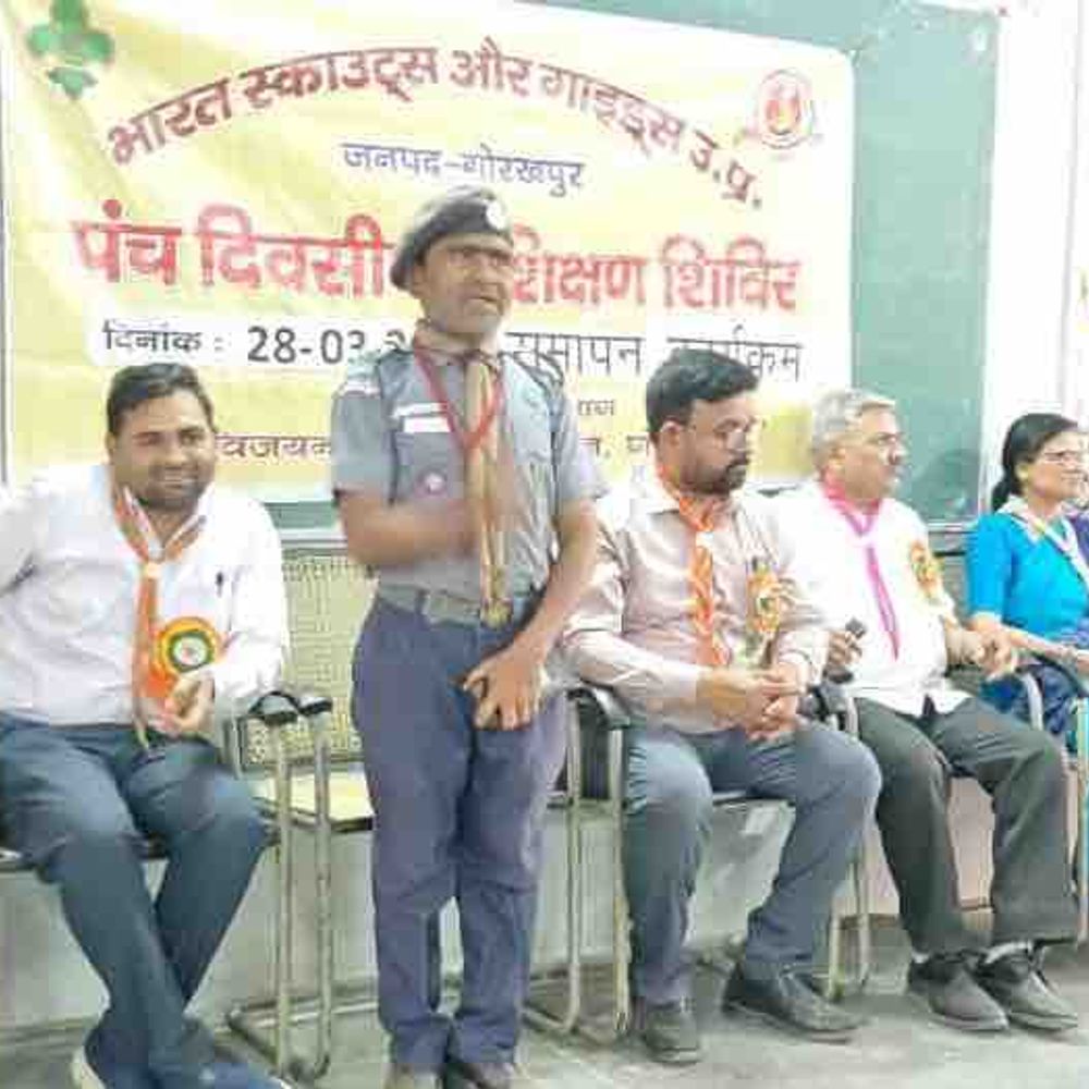 गोरखपुर में B.ed ट्रेनीज का स्काउट गाइड कैंप संपन्न:टीमवर्क, लीडरशिप और सीमित संसाधन प्रबंधन की ट्रेनिंग दी गई