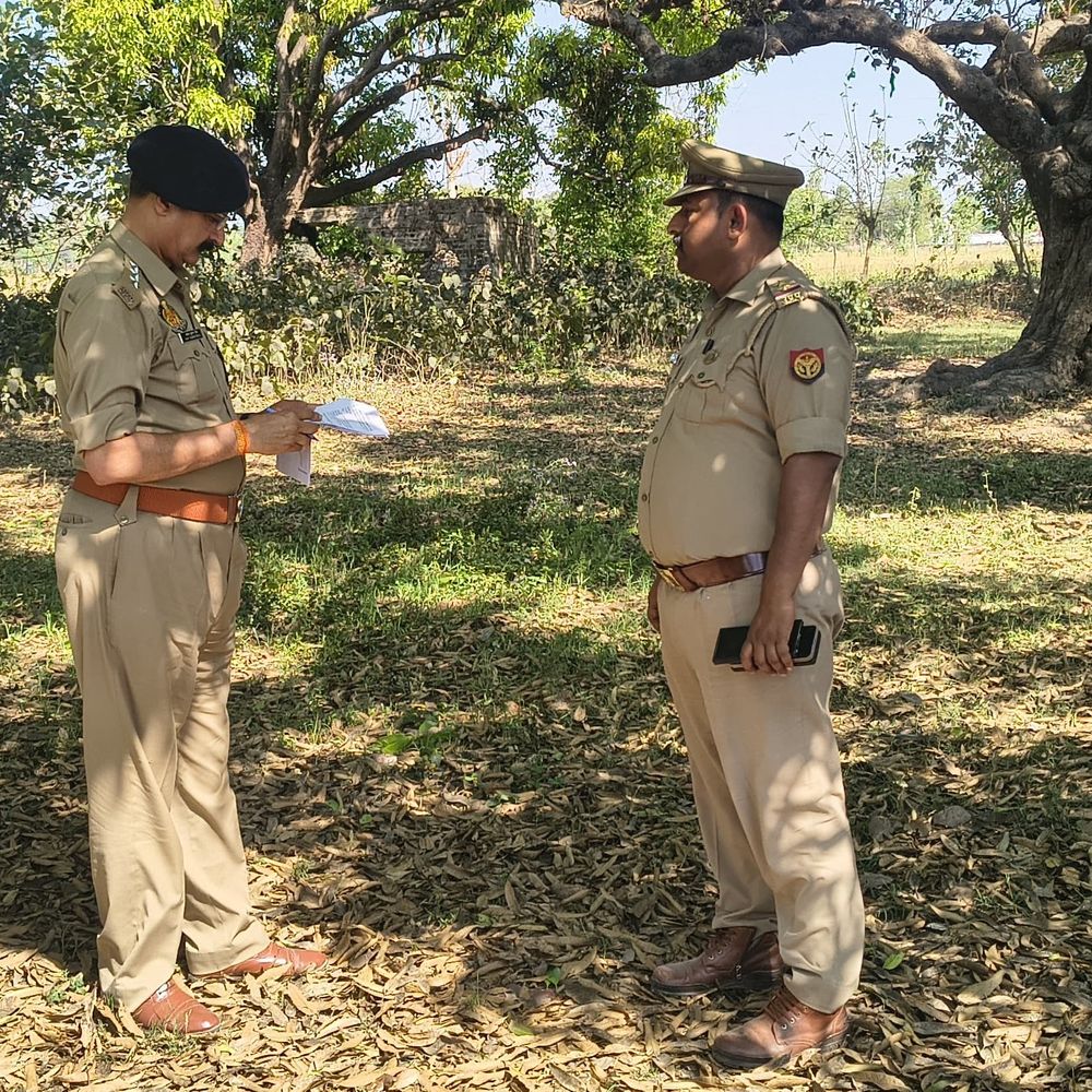 मिल्कीपुर सर्किल में नया थाना, पांच चौकियां स्थापित होंगी:क्षेत्राधिकारी अजय सिंह ने किया निरीक्षण, कानून व्यवस्था होगी मजबूत