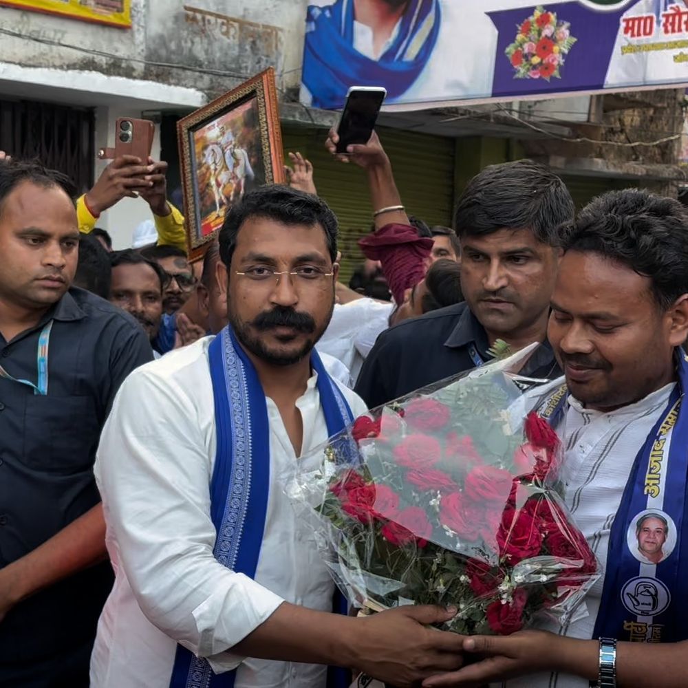 प्रदेश में गुंडाराज और दलितों पिछड़ों पर बढ़ा अत्याचार-चंद्रशेखर आज़ाद:सीतापुर में 2027 में 403 सीटों पर चुनान लड़ने का ऐलान किया