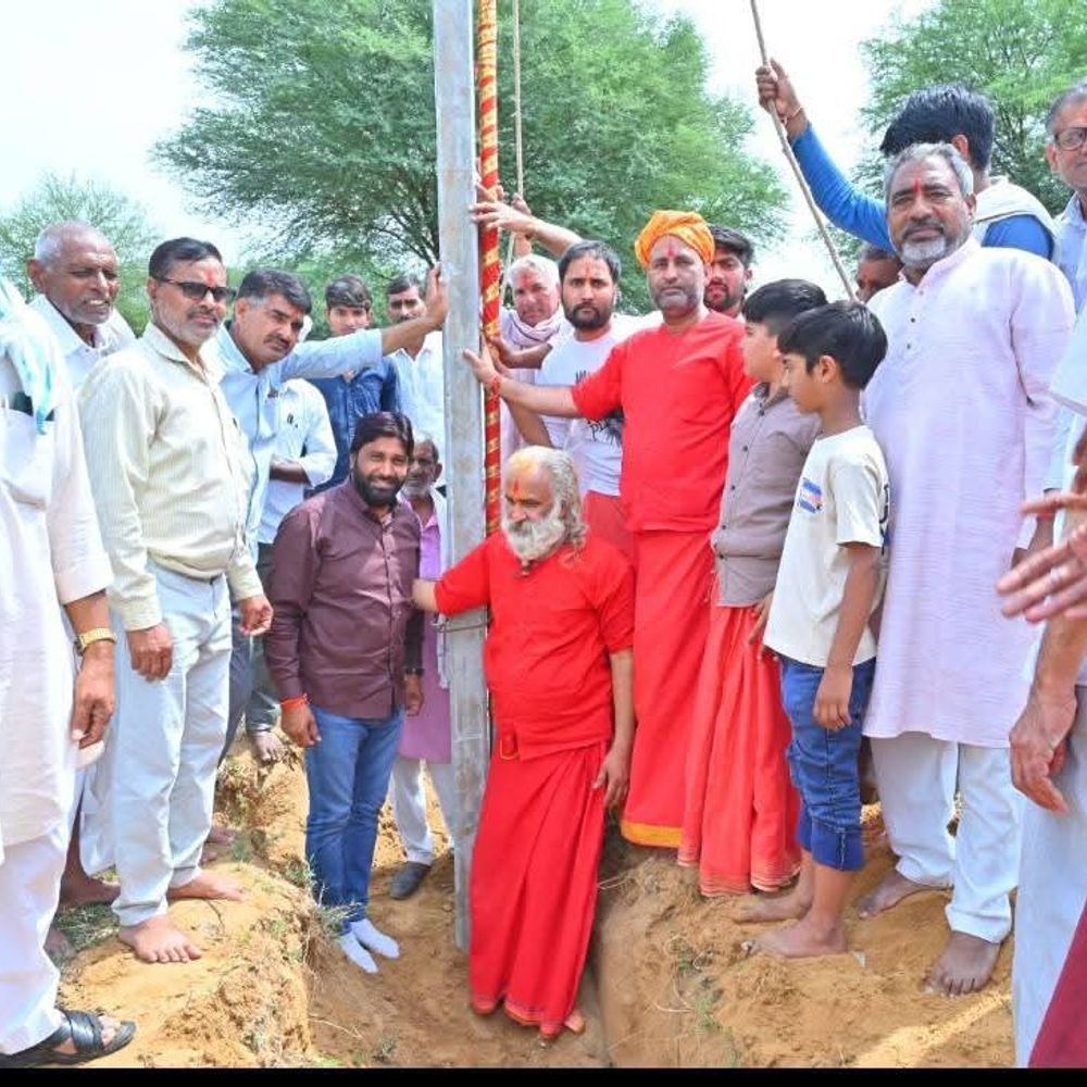 बजरंगपुरा में श्रीराम मारुति महायज्ञ:  भूमि पूजन और ध्वज स्थापना की, 3 मई से होगा आयोजन – Kotputli-Behror News