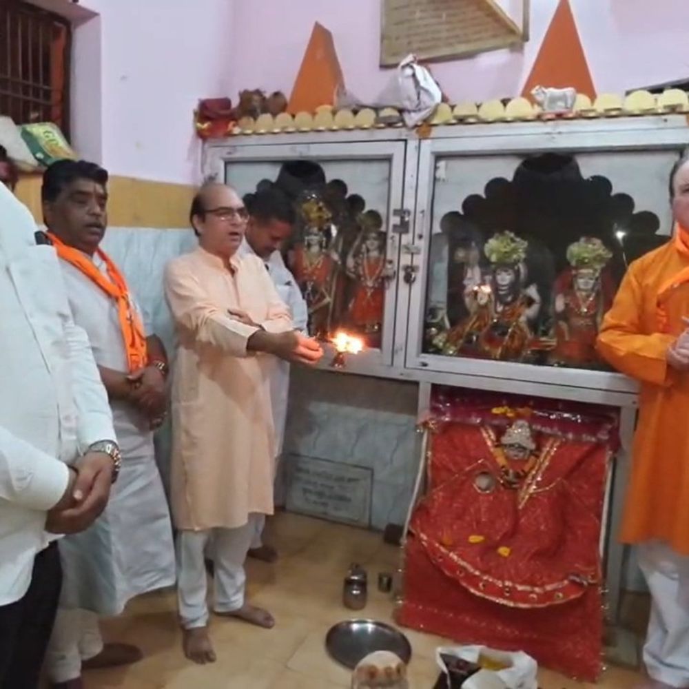 कृष्ण कुंज में रामोत्सव:भक्तों ने कीर्तन गाए, जय श्री का जयकारे लगाए