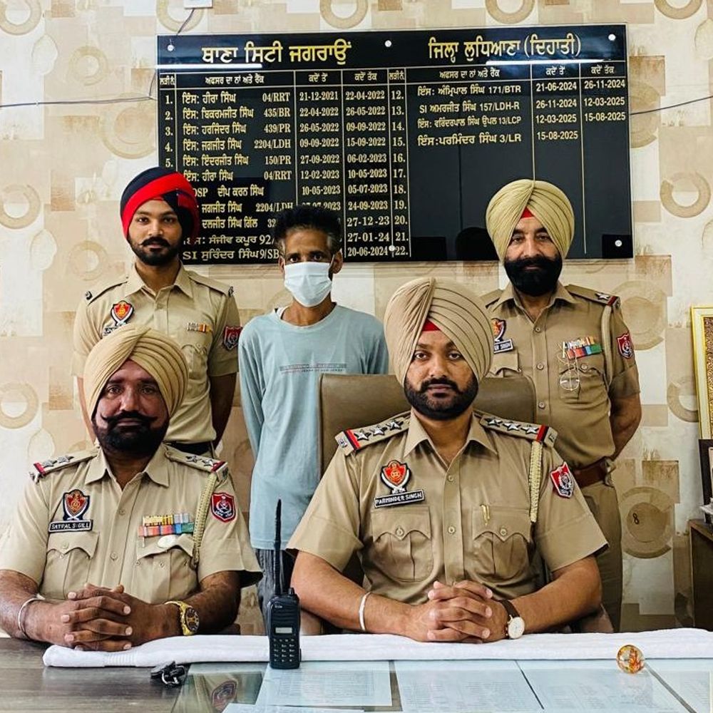 लुधियाना में श्मशानघाट से नशा तस्कर गिरफ्तार:  नशीली गोलियां बरामद, ग्राहकों का इंतजार कर रहा था, जगराओं पुलिस की कार्रवाई – Jagraon News