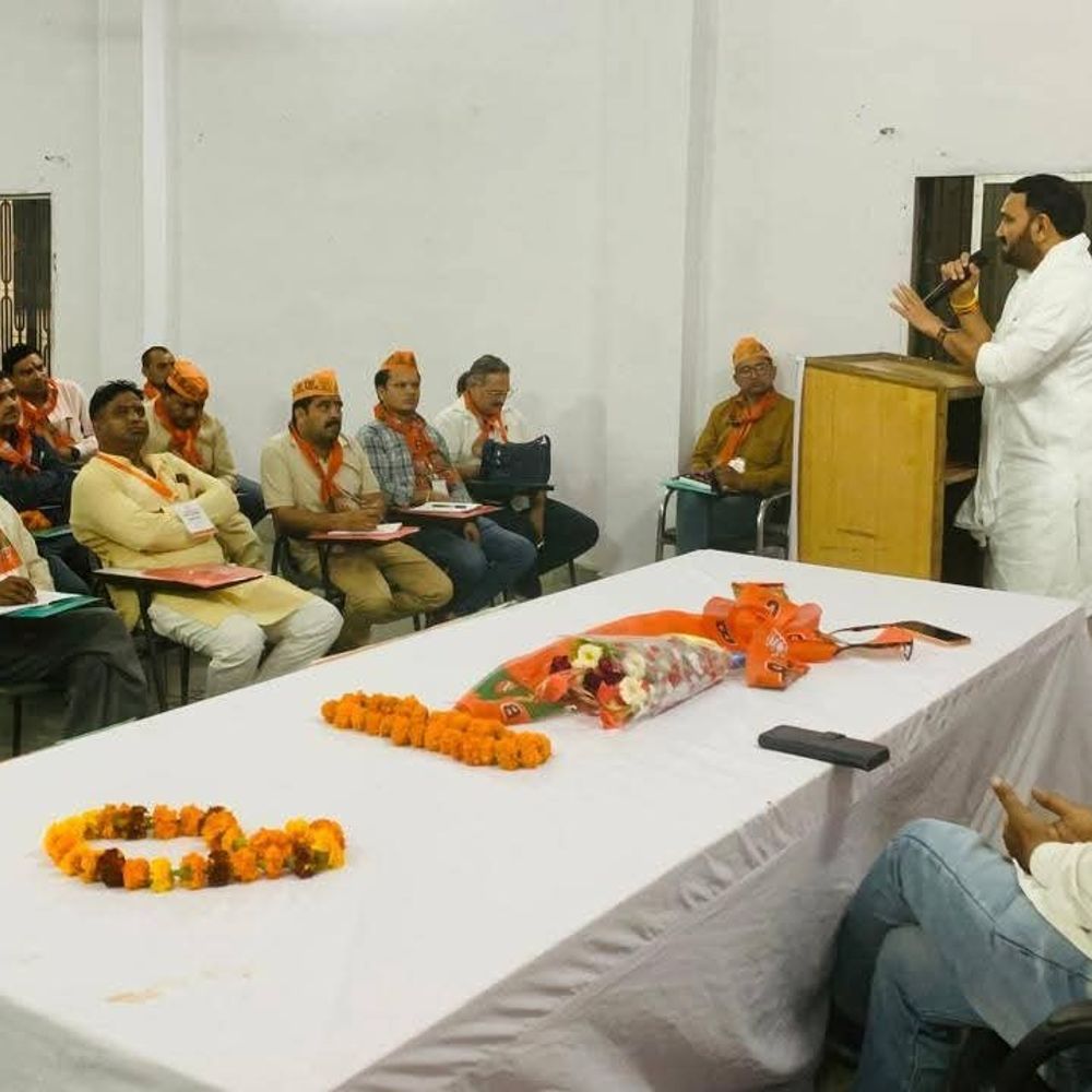 बागपत में भाजपा का मंडलस्तरीय प्रशिक्षण शिविर संपन्न:कार्यकर्ताओं को मिला संगठन और बूथ प्रबंधन का प्रशिक्षण