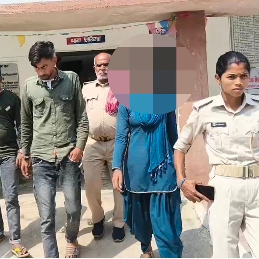 शेखपुरा में दंपती समेत 3 गिरफ्तार:महिला ने कराई FIR, कहा- मेरे बेटे को जहर देकर मारा; पोस्टमार्टम रिपोर्ट से होगा खुलासा