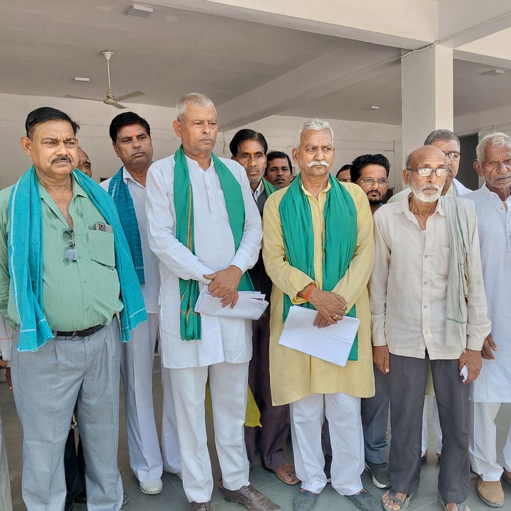 किसान यूनियन भानू ने सिटी मजिस्ट्रेट को ज्ञापन दिया:सड़क मरम्मत और बिजली व्यवस्था सुधारने की मांग की