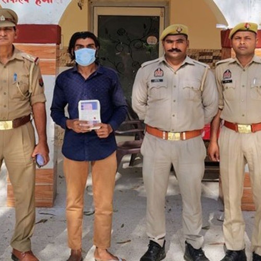 आगजनी का तीसरा आरोपी मन्नान गिरफ्तार:टेलीग्राम से जुड़ा था मुख्य आरोपी, आग लगाने के बाद भेजा था वीडियो