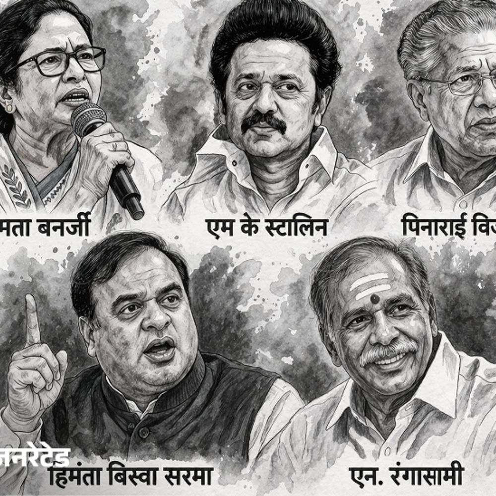 DMK का मेनिफेस्टो जारी, महिलाओं को ₹8000 का कूपन देगी:इससे टीवी-फ्रिज खरीद सकेंगी; पश्चिम बंगाल में चुनाव आयोग ने 173 थानों के इंचार्ज बदले