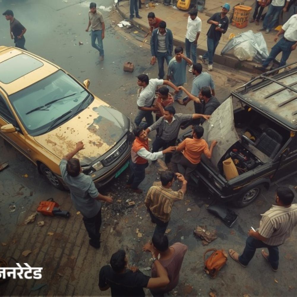 करनाल में टक्कर के बाद दो दोस्तों को पीटा:  10 बदमाशों ने दिया वारदात को अंजाम,गाड़ी तोड़ी,कुताना चौक पर झगड़ा, दोनों के सिर फटे – Karnal News