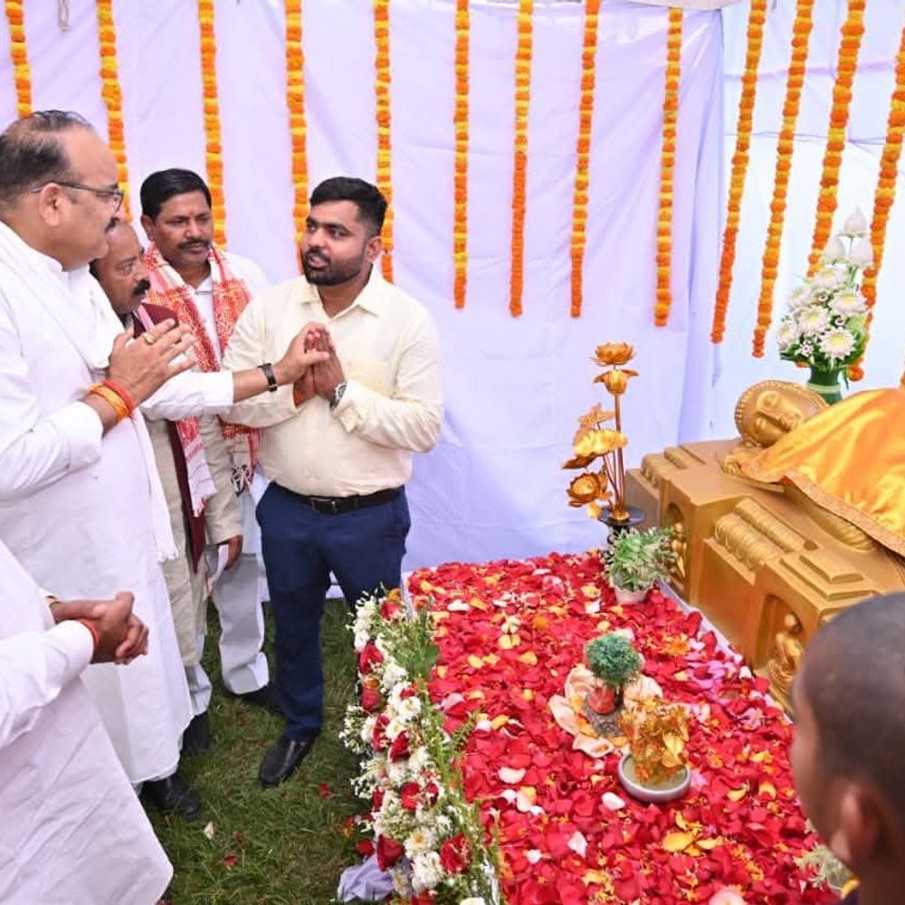कुशीनगर में इंटरनेशनल बुद्धिस्ट कॉन्क्लेव शुरू:300 विदेशी प्रतिनिधि जुटे, विश्व को बुद्ध चाहिए का संदेश दिया