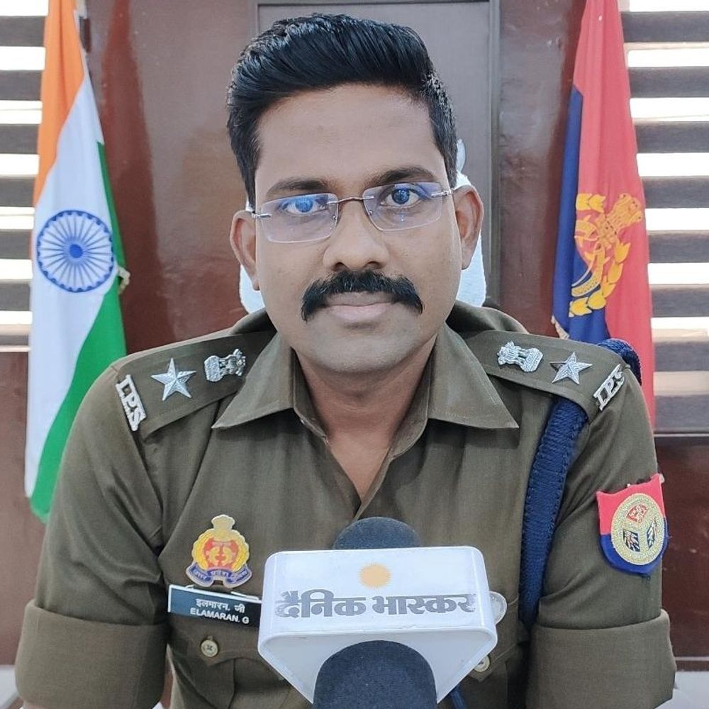 एटा के नए SSP बने इलामारन:श्याम नारायण सिंह का तबादला, SDRF लखनऊ के सेनानायक बनाए गए