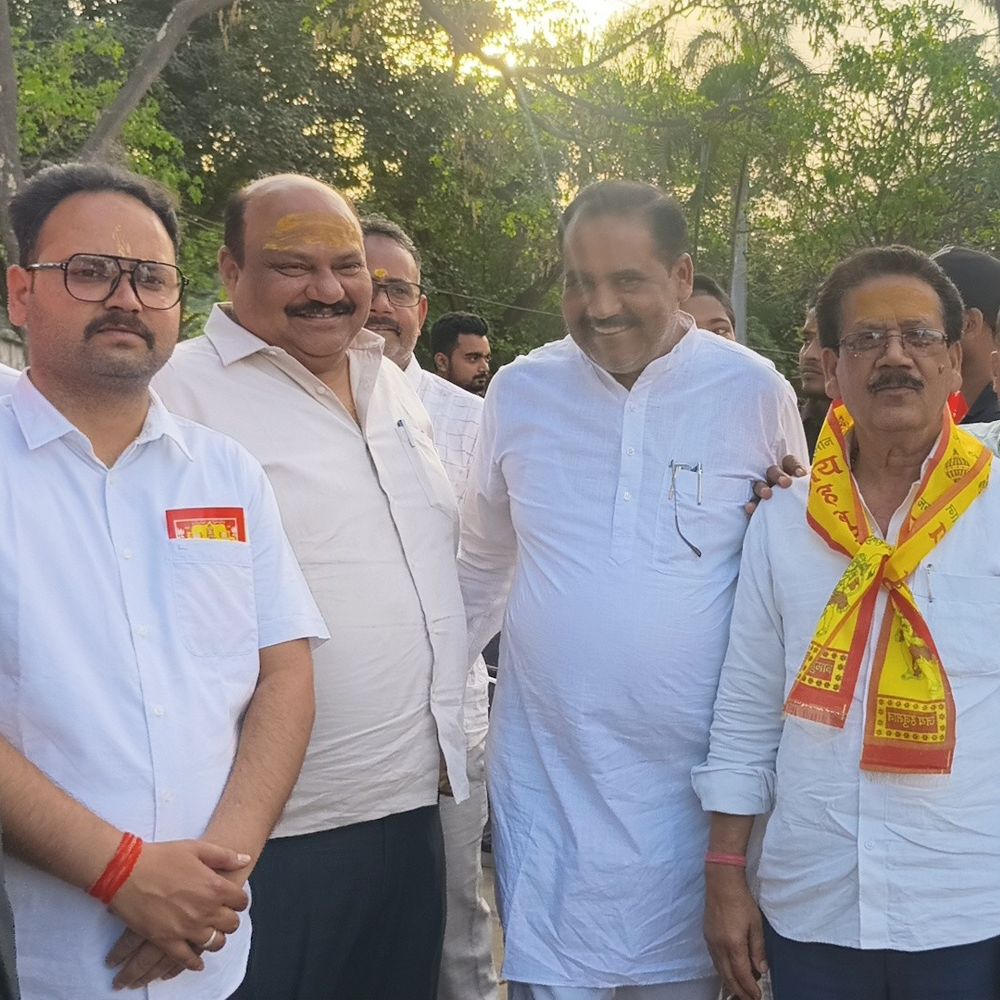 हनुमान जन्मोत्सव पद यात्रा के लिए निकली जनजागरण बाइक रैली:शहर के प्रमुख मार्गों से होते हुए गुजर, लोगों को कार्यक्रम का दिया आमंत्रण