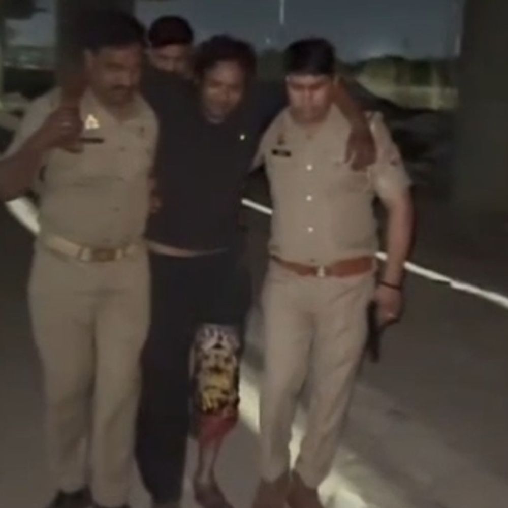 मुरादाबाद में ड्रग तस्कर गिरफ्तार:पुलिस के रोकने पर फायरिंग की, जवाबी कार्रवाई में पैर में लगी गोली