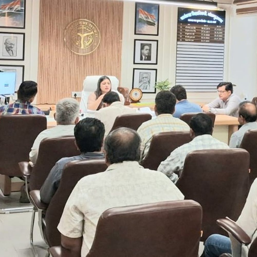 नोएडा एयरपोर्ट विस्तार, 14 गांवों में लगेंगे विशेष कैंप:भूमि अधिग्रहण के लिए 3 अप्रैल से होगा प्रतिकर वितरण