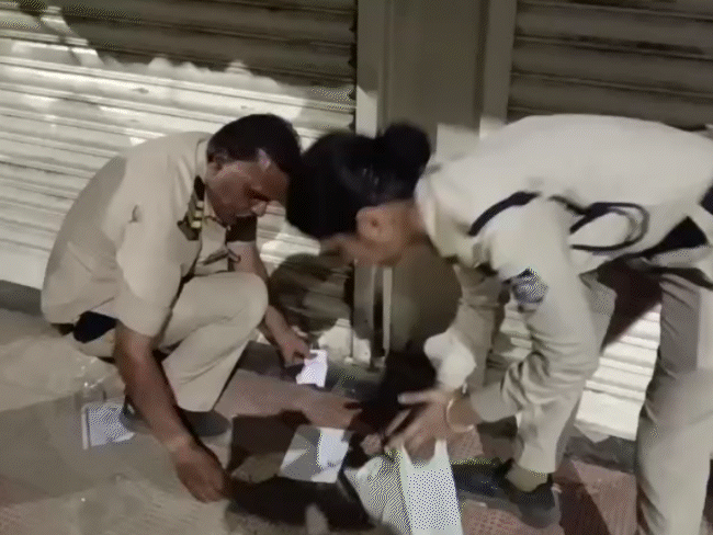 लाड़ली पथ पर शराब दुकान का विरोध: आधी रात बवाल:शिफ्टिंग के दौरान भड़के लोग: कर्मचारियों को भगाया, प्रशासन ने किया सील