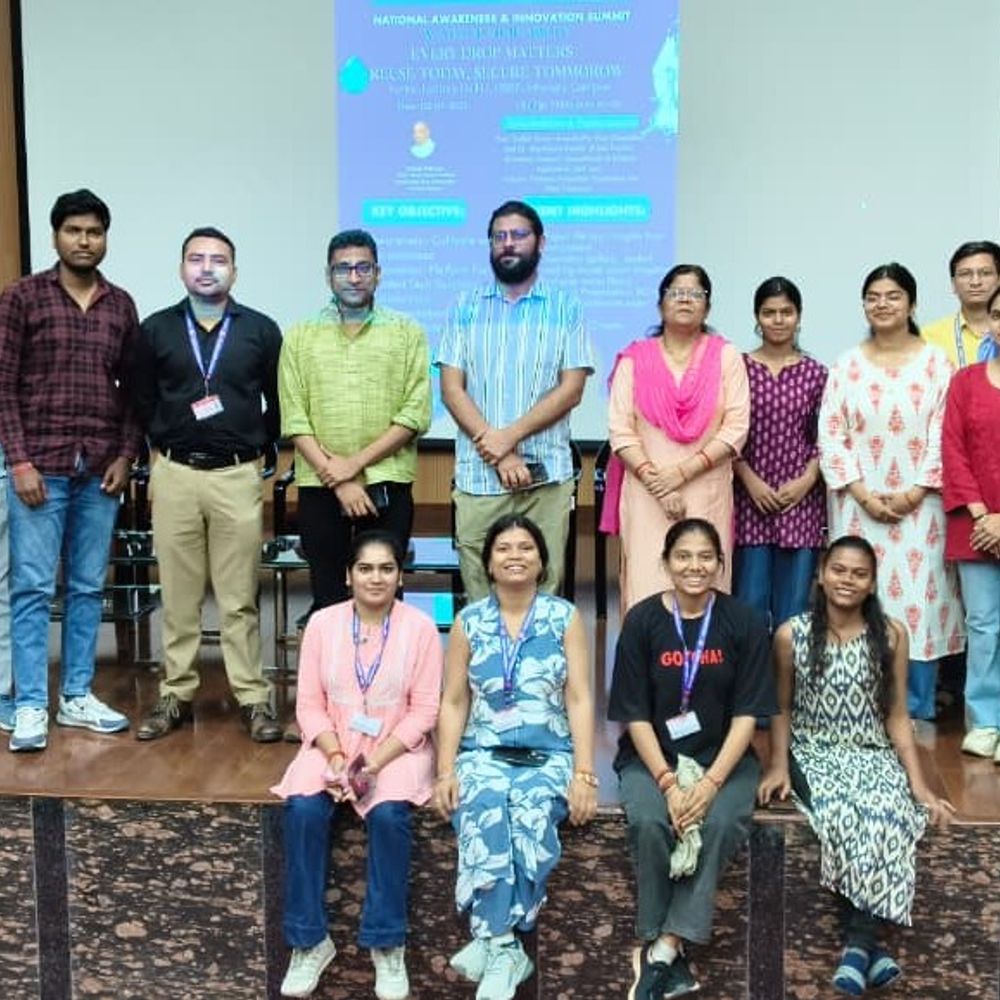 ​आज पानी बचाएंगे तो कल सुरक्षित होगा:CSJMU में नेशनल समिट; विशेषज्ञों बोले- हर बूंद कीमती, री-यूज ही एकमात्र विकल्प